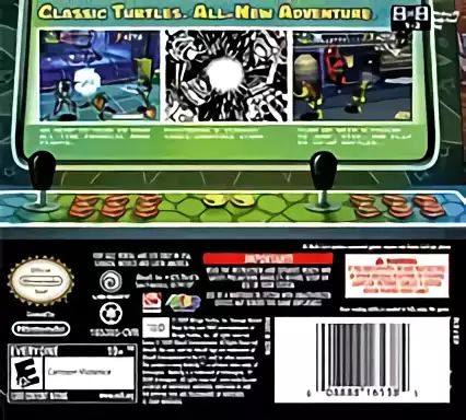 Image n° 2 - boxback : Teenage Mutant Ninja Turtles - Arcade Attack